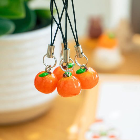 Cozy Apple Phone Charm