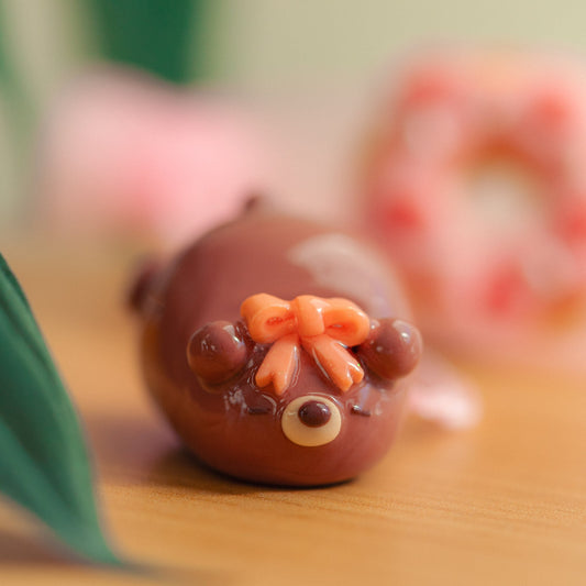 Coquette Bear Pen Holder