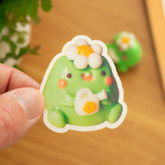 Fern the Frog Sticker