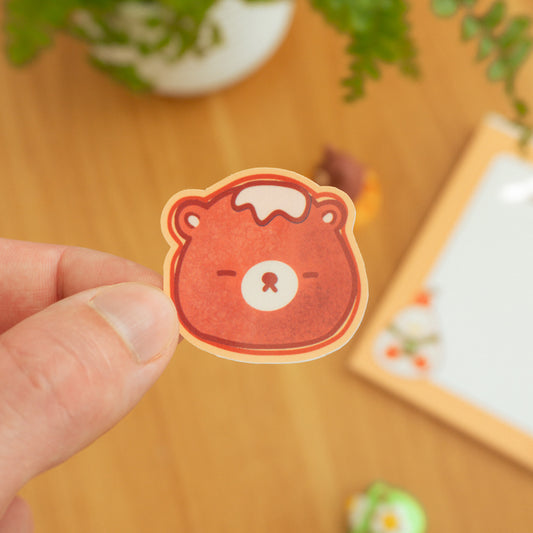 Sleepy Bear Sticker