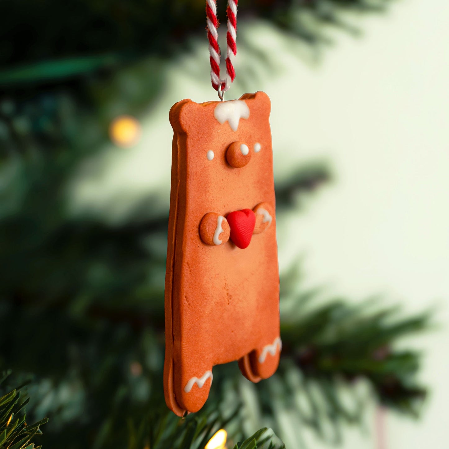 Gingerbread Bear Ornament