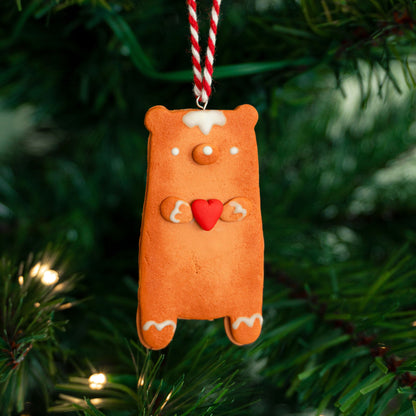 Gingerbread Bear Ornament